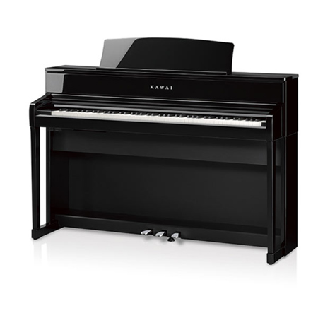 Kawai CA701 88-Key Grand Feel III Digital Piano Ebony Polish
